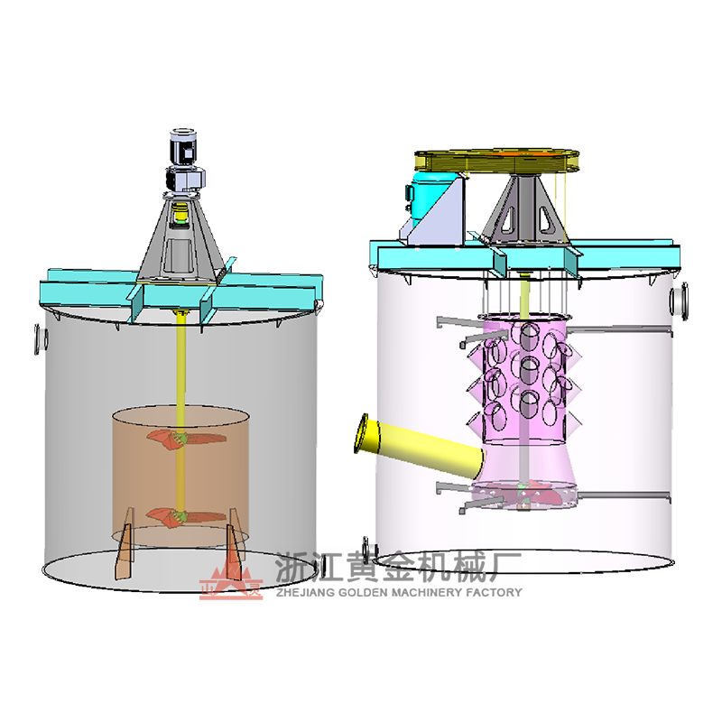 XBN type high concentration mixing tank