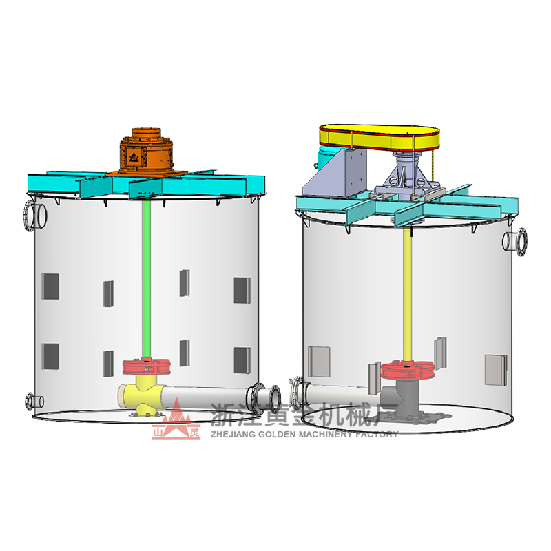 XBT type elevated mixing tank