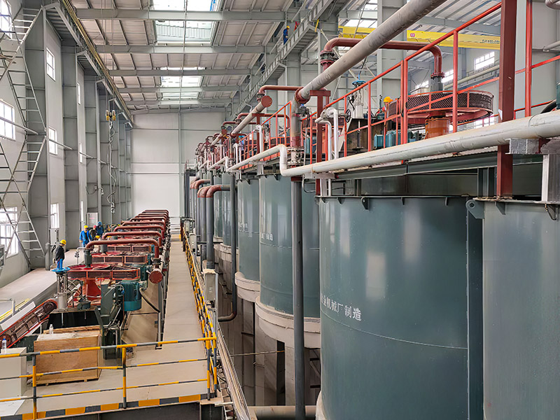 Annual output of 400,000 tons of environmental protection upgrade relocation project -- Chifeng Cloud Copper Nonferrous Metals Co., Ltd.